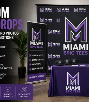 Custom photo backdrop for product and brand content
