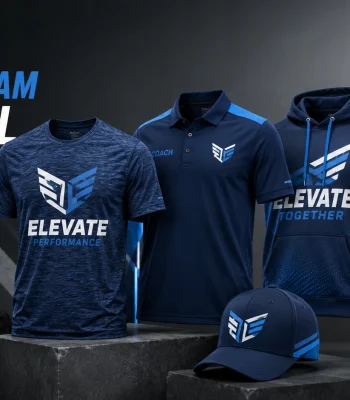Coach shirts and parent shirts for sports team branding