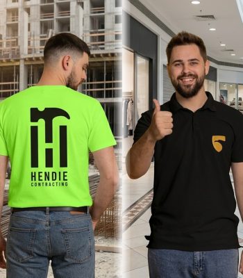 Promotional shirts for business branding