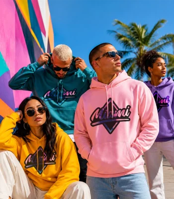 Custom Hoodies & Sweatshirts Miami